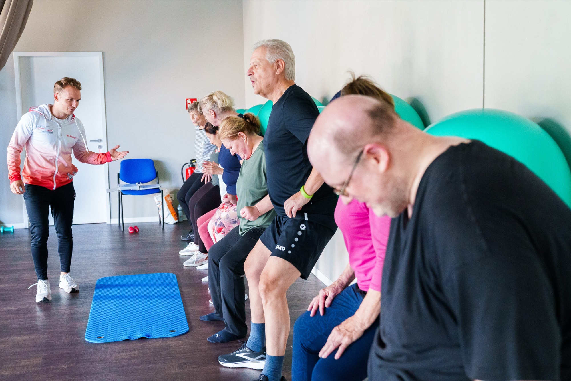 Rehasport-Gruppe im Rehazentrum Leonberg